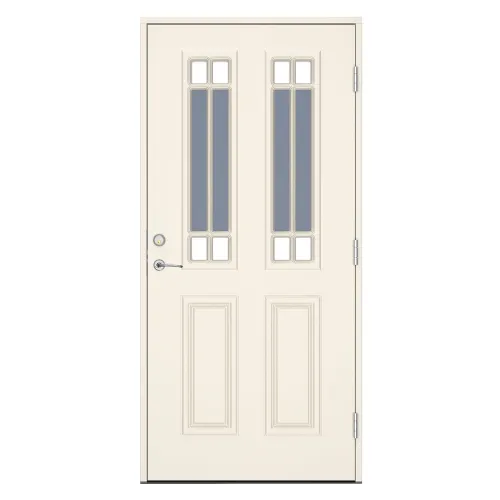 Swedoor Classic Debussy Vit NCS S 0502-Y Ytterdörrar Med Dekorglas