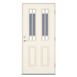 Swedoor Classic Debussy Vit NCS S 0502-Y Ytterdörrar Med Dekorglas