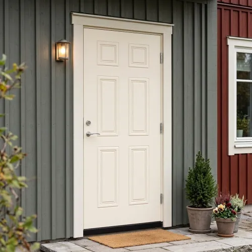 Swedoor Classic Ravel Vit NCS S 0502-Y Ytterdörrar