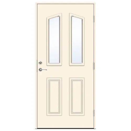 Swedoor Classic Rossini Vit NCS S 0502-Y Ytterdörrar Med Klarglas