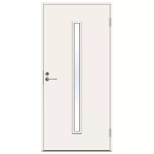 Swedoor Clever-Line P-1700 Hvid NCS-S 0502-Y Yderdør Med Klart Glas