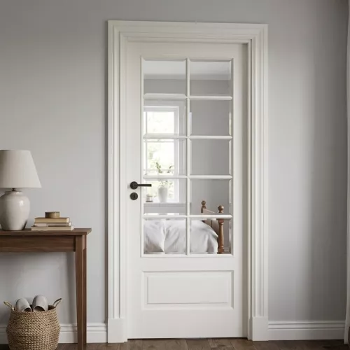 Swedoor Compact SP10 Klassisk Indvendig Dør Hvid (Med Muligheder)