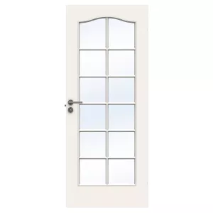 Swedoor Compact SP12B Klassisk Massiv Innerdörr Vit (Med Tillval)