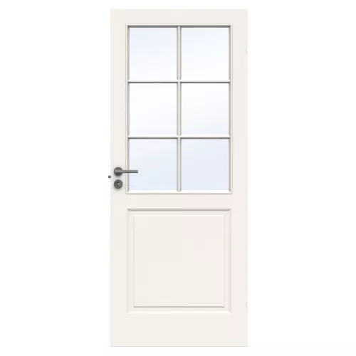 Swedoor Compact SP6 Klassisk Massiv Innerdörr Vit