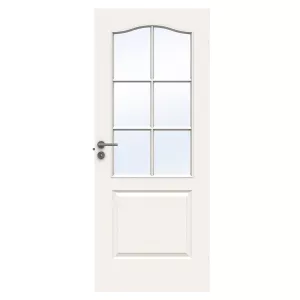 Swedoor Compact SP6B Klassisk Massiv Innerdörr Vit