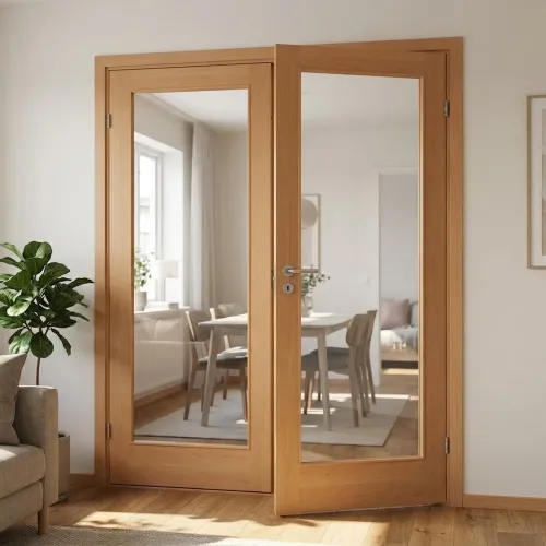 Swedoor Easy Nature GW1 Bok Passiv Dörr Med Klarglas