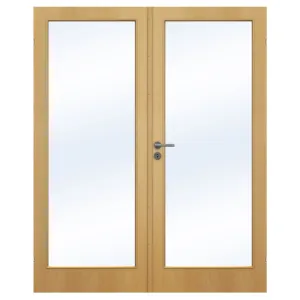 Swedoor Easy Nature GW1 Bok Passiv Dörr Med Klarglas