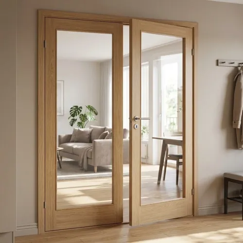 Swedoor Easy Nature GW1 Ek Passiv Dörr Med Klarglas