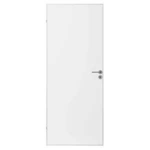 Swedoor Easy White Laminate With Aluminum Strip Bathroom And Wet Room Door (With Options)