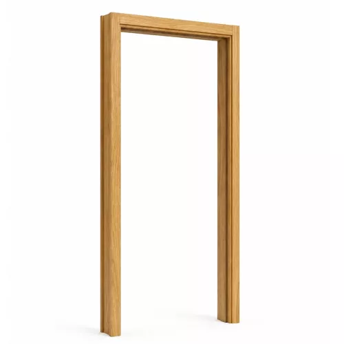 Swedoor Veneered Oak Frame with Sealing Strip Without Threshold