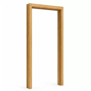 Swedoor Veneered Oak Frame with Sealing Strip Without Threshold