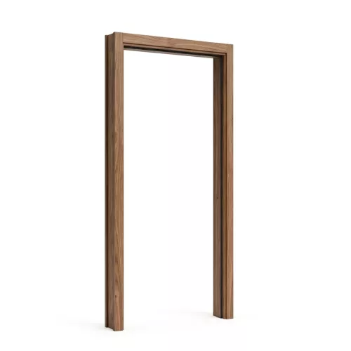 Swedoor Veneered Frame Walnut With Sealing Strip Without Threshold