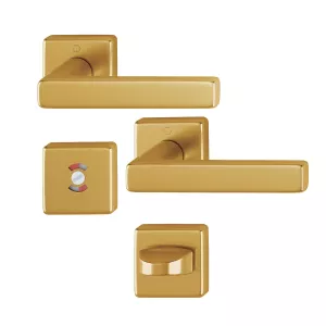 Swedoor Interior Door Handle Dallas Bronze With WC Knob