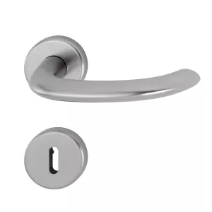 Swedoor Interior Door Handle Marseille Stainless Steel With Key Plate