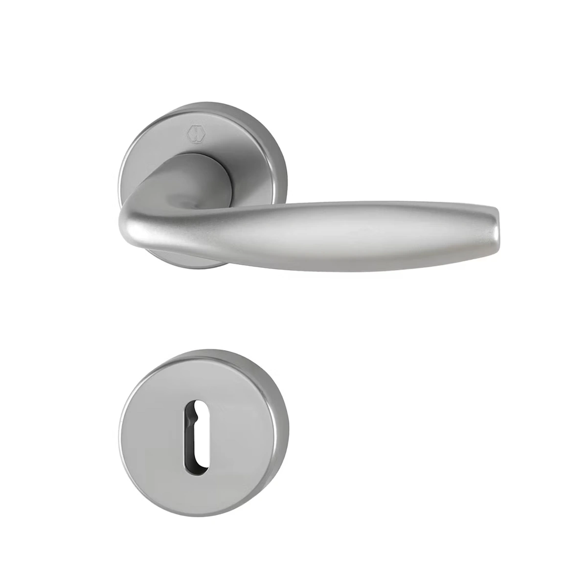 Swedoor Interior Door Handle New York Stainless Steel With Key Plate