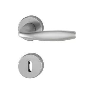 Swedoor Interior Door Handle New York Stainless Steel With Key Plate