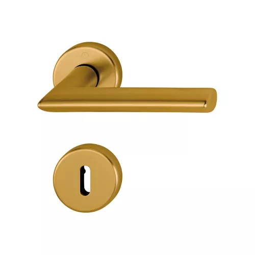 Swedoor Stockholm Bronze Interior Door Handle With Key Plate