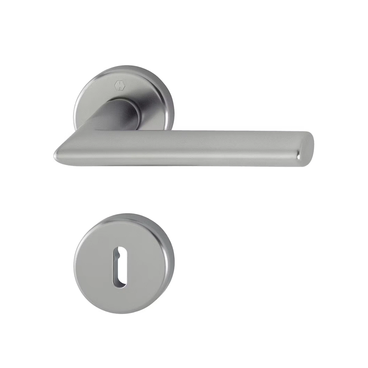 Swedoor Stockholm Interior Door Handle Stainless Steel With Key Plate