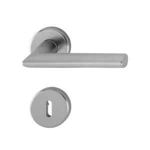 Swedoor Stockholm Interior Door Handle Stainless Steel With Key Plate