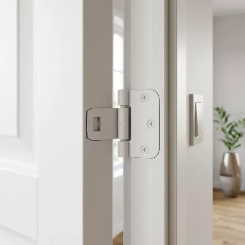 Swedoor Karmhængsel Snap-In Hvid Til Indvendige Døre