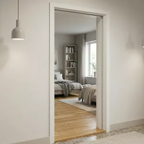 Swedoor Massiv Karm EI30/40dB Hvid 93mm