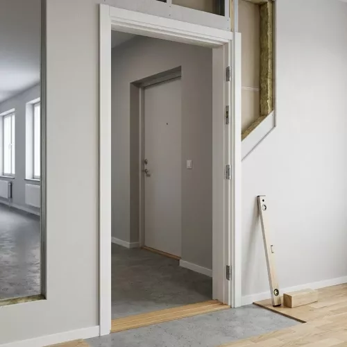 Swedoor Solid Karm EI30 Hvid 147mm