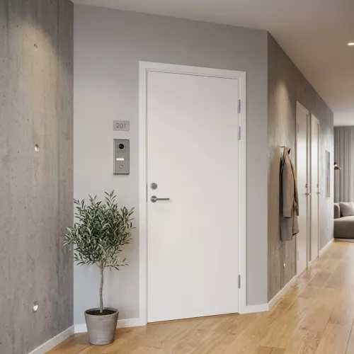 Swedoor Master Massivdörr EI30 40mm Vit Innerdörr