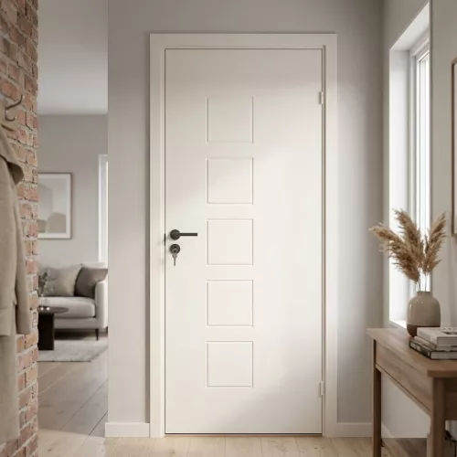 Swedoor Stable Effect Q500 Hvid NCS-S 0502-Y Indvendig Dør