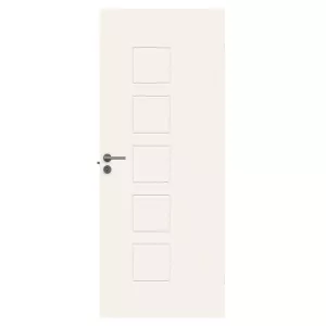 Swedoor Stable Effect Q500 White NCS-S 0502-Y Interior Door (With Options)