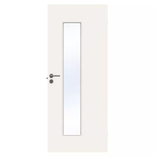 Swedoor Stable Effect Q510 Vit NCS-S 0502-Y Innerdörr Med Klarglas