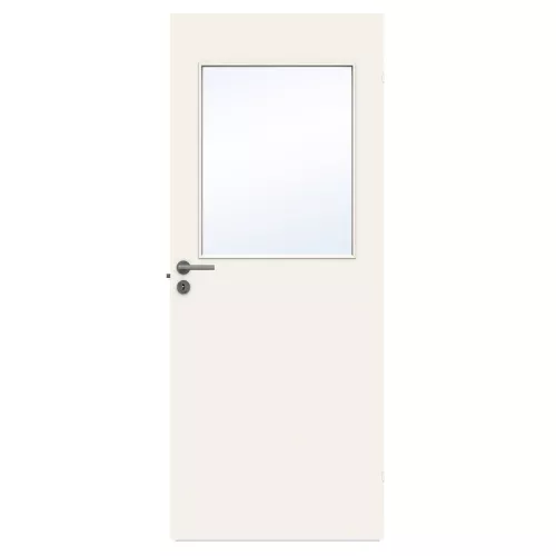 Swedoor Stable G21 Vit NCS-S 0502-Y Innerdörr Med Klarglas