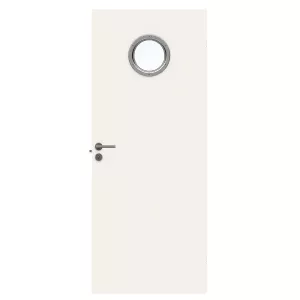 Swedoor Stable G64 Vit NCS-S 0502-Y Innerdörr Med Klarglas (Med Tillval)