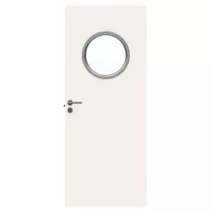 Swedoor Stable G68 Vit NCS-S 0502-Y Innerdörr Med Klarglas (Med Tillval)