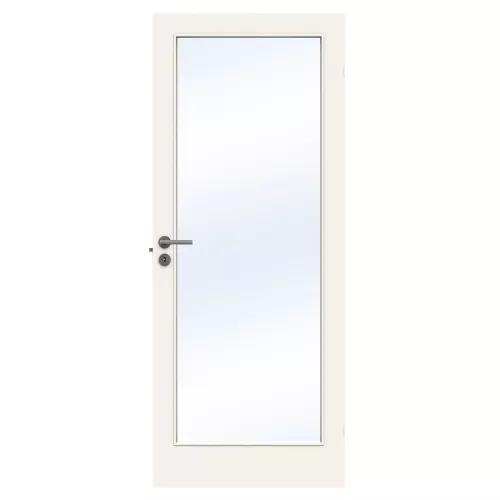 Swedoor Stable GW1 Vit NCS-S 0502-Y Innerdörr Med Klarglas