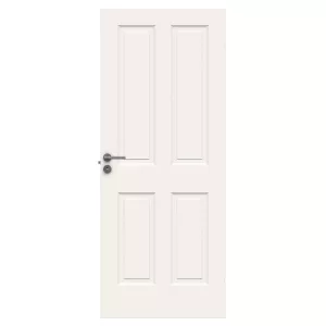 Swedoor Style 04 White NCS-S 0502-Y Interior Door (With Options)