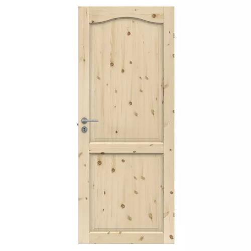 Swedoor Tradition 02B Allmoge Obehandlad Massiv Furu Innerdörr
