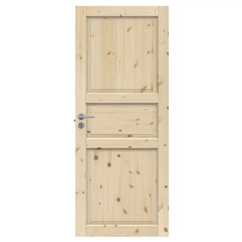 Swedoor Tradition 03 Allmoge Obehandlad Massiv Furu Innerdörr