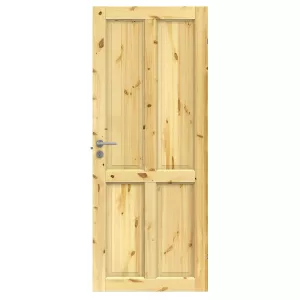 Swedoor Tradition 04 Allmoge Klarlackad Furu Innerdörr (Med Tillval)