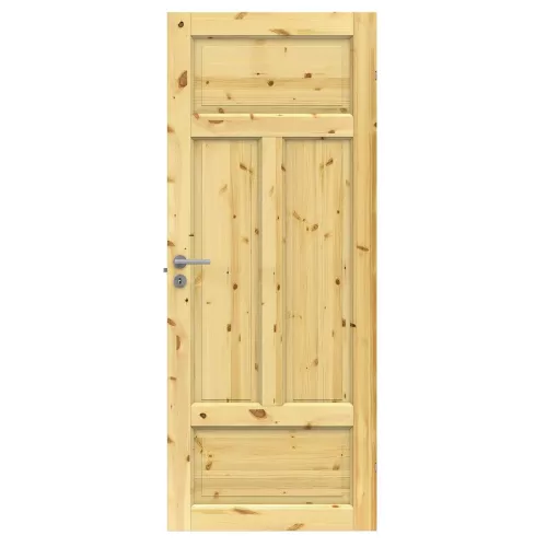 Swedoor Tradition 04N Allmoge Klarlackad Furu Innerdörr