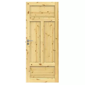 Swedoor Tradition 04N Allmoge Klarlackad Furu Innerdörr (Med Tillval)
