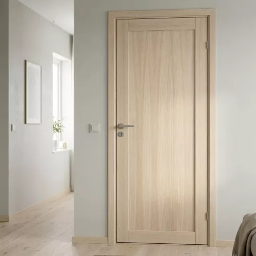 Swedoor Unique 01L White Pigmented Oak Interior Door