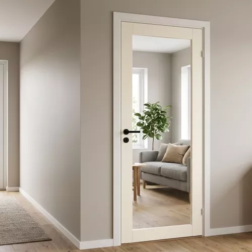 Swedoor Unique GW01L White NCS-S 0502-Y Interior Door
