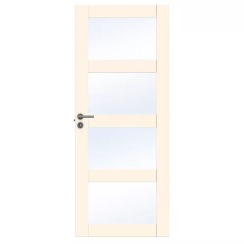 Swedoor Unique GW04L White NCS-S 0502-Y Interior Door
