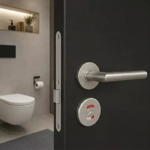 Swedoor WC-Knop Rustfrit Stål Til Modullåse
