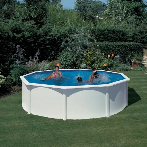 Swim & Fun Basic Pool Round 460x120cm White