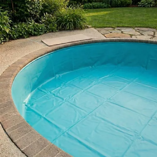 Swim & Fun Liner Hanging 0.6mm Poolliner For Inground Round Pool 420x120cm