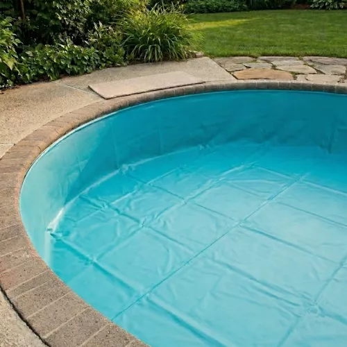 Swim & Fun Liner Hanging 0.75mm Poolliner For Inground Round Pool 420x150cm