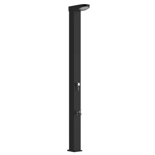 Swim & Fun Malaga Aluminum Solar Shower 35L With Foot Wash