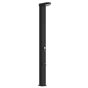Swim & Fun Malaga Aluminum Solar Shower 35L With Foot Wash