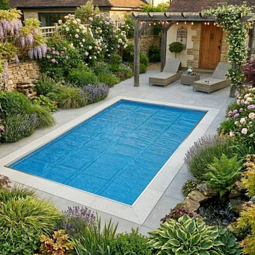 Swim & Fun Pool Cover Summer 1000x500cm 400μm